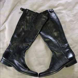 Calvin Klein Black Zip-Up Women’s Boots